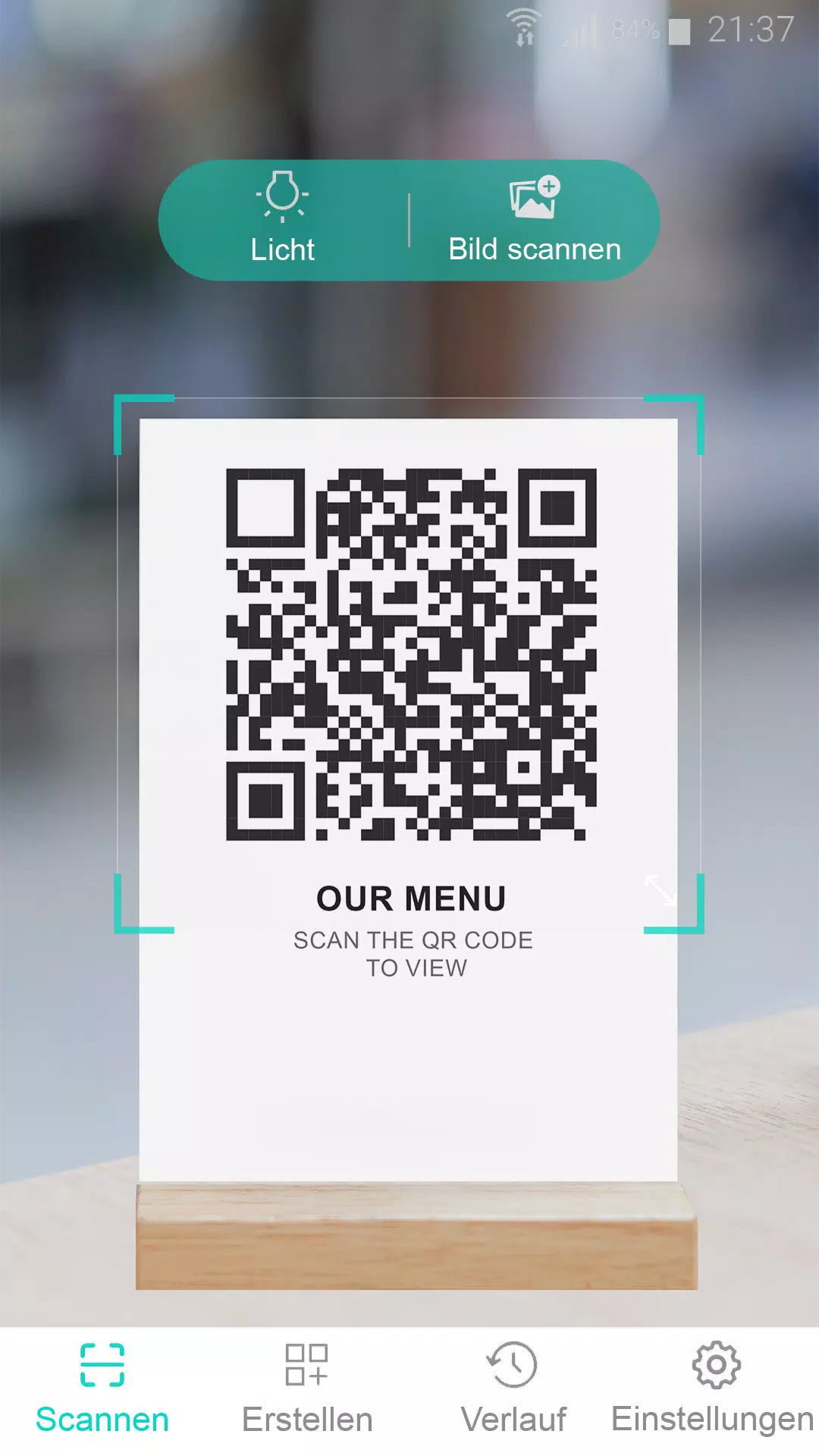 QR Code Scanner (Deutsch) für Android - APK herunterladen