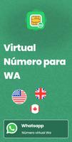 Número virtual para WA Poster