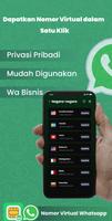 Nomor Virtual untuk Whatsapp syot layar 2