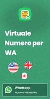 Poster Numero virtuale per Whatsapp