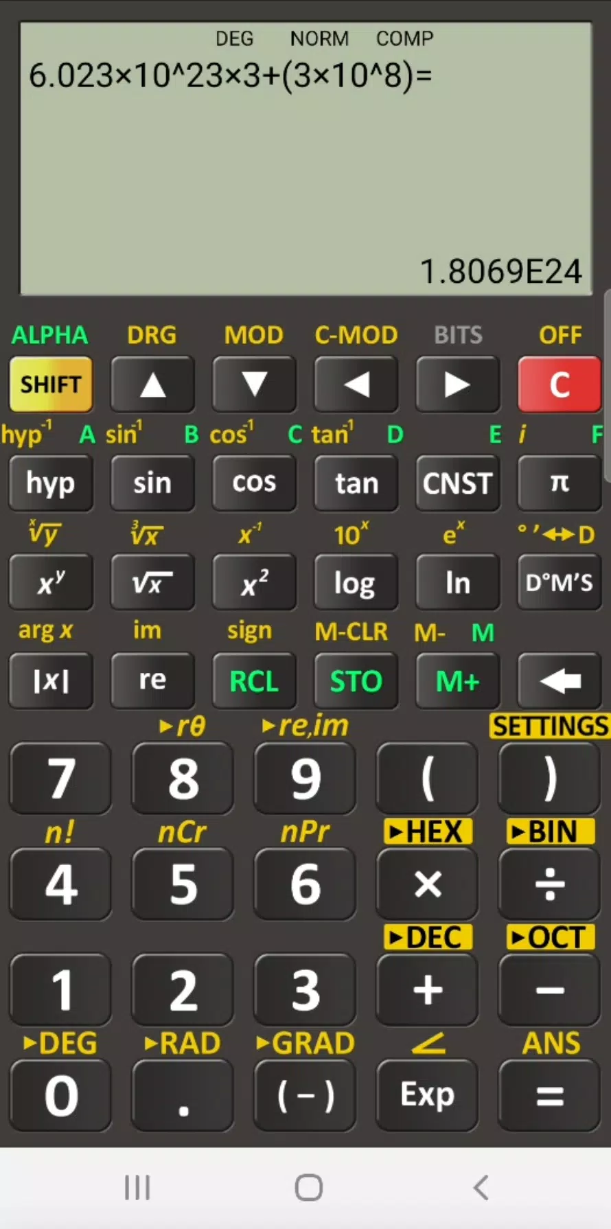 Scientific Calculator - Online & Offline for Free::Appstore for  Android