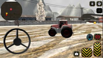 Heavy Tractors Farm Simulator Affiche