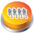 Spooky Skeleton Dance Button