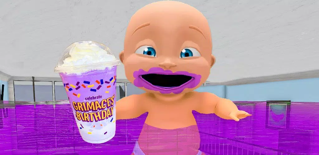 BEBI O GRIMACE SHAKE E ISSO ACONTECEU (Grimace Roblox) 