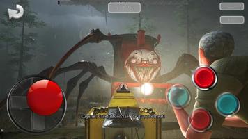 Choo Choo Horror Spider Train تصوير الشاشة 1