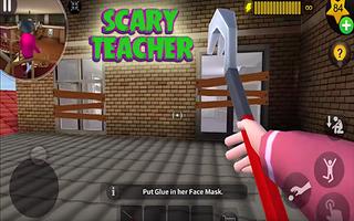 Hello Scary Teacher 3D Neighbor Halloween Trick capture d'écran 1