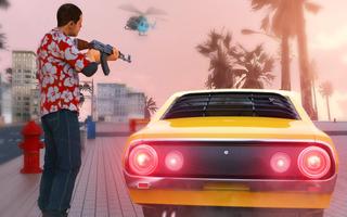 Grand Gangster Miami Hero Vegas Mafia Theft Crime الملصق