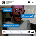 Scary Granny Chat: Call Prank icon