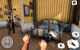 Granny Haunted House Game 3D captura de pantalla 1