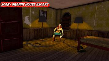Scary Granny House Escape - Horror Games 2020 captura de pantalla 1