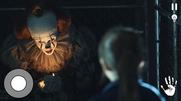 Scary Horror Clown Ghost Game ảnh chụp màn hình 1