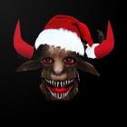 fake call scary  krampus prank ícone