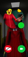 fake call  scary sponge granny الملصق