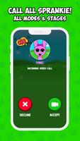 Scary Sprankiee Call ảnh chụp màn hình 1