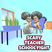 Scary Evil Teacher School Game captura de pantalla 1