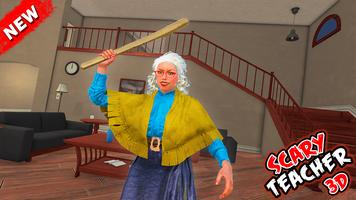 Scary Teacher 2020 – creepy and spooky 3d game poster