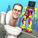 Toilet Head-Robot Toilet Games aplikacja
