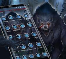 Scary wolf theme screenshot 2