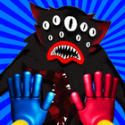 Playtime Black Kily Monster 3D أيقونة