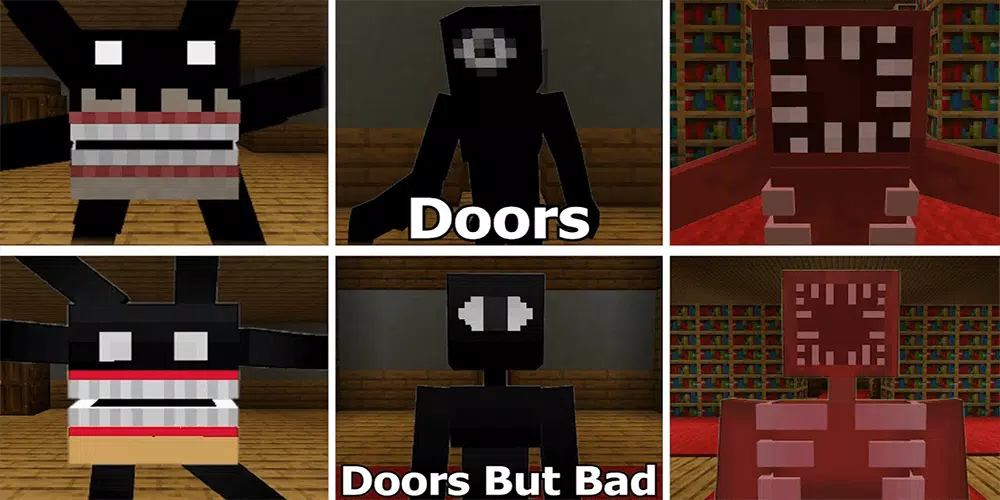 doors screech  Minecraft Skins