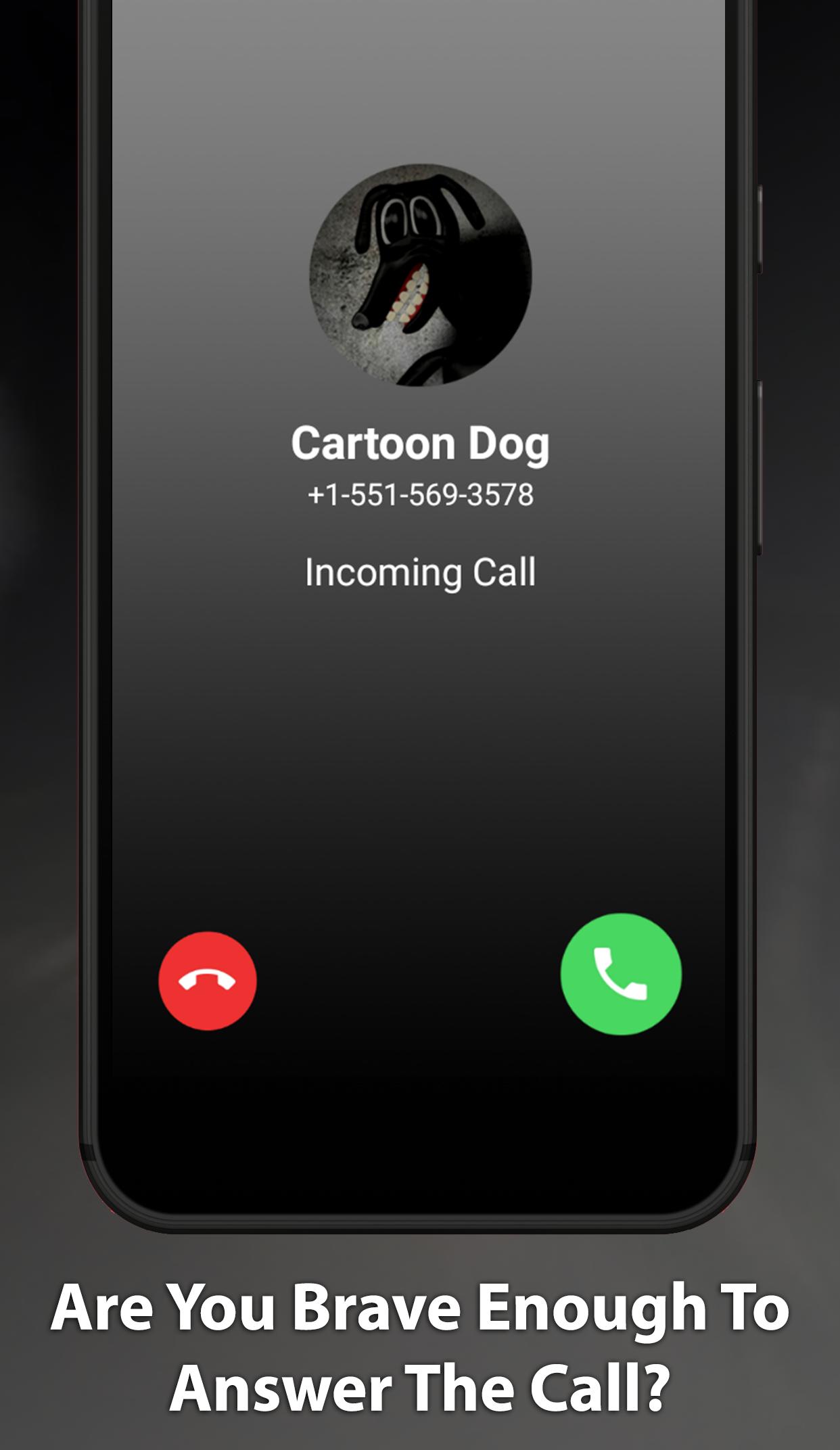 Scary Cartoon Dog Fake Chat And Video Call for Android - APK Download