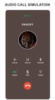 Scary Doll Fake Video Call sim captura de pantalla 3