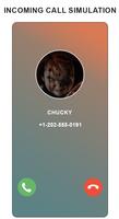 Scary Doll Fake Video Call sim captura de pantalla 2