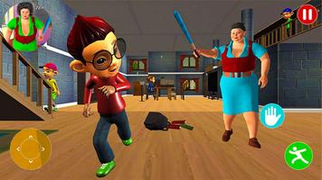 Scary Evil Miss Mother 3D الملصق