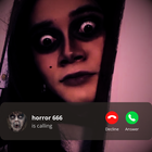 Fake video call horror 666 gam icône