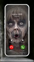 Fake video call horror 666 gam Affiche