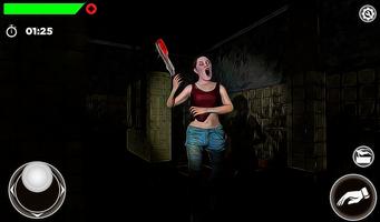 Horror Neighbor Granny - Scary House Escape Games 스크린샷 1