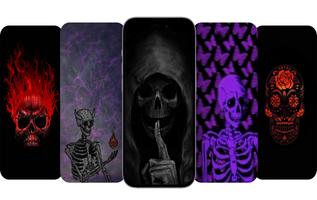 Scary Skull Wallpaper screenshot 2