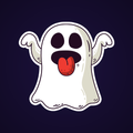 Scary Ghost Stickers for WhatsApp
