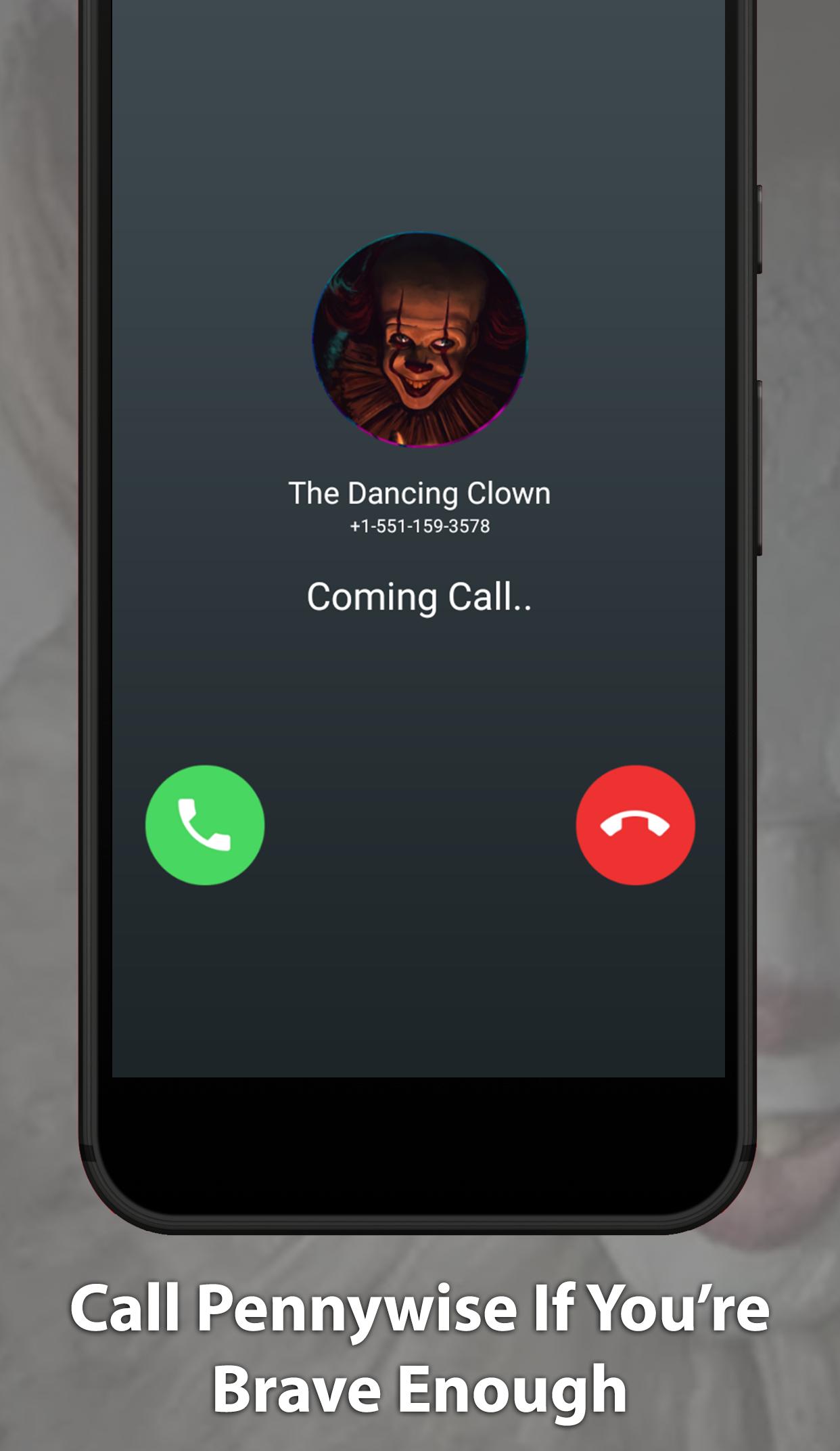 Scary Clown Pennywise Fake Chat And Video Call For Android Apk Download - guide for it in roblox pennywise the dancing clown 2 apk