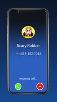 fake call for scary robber home clash Cartaz