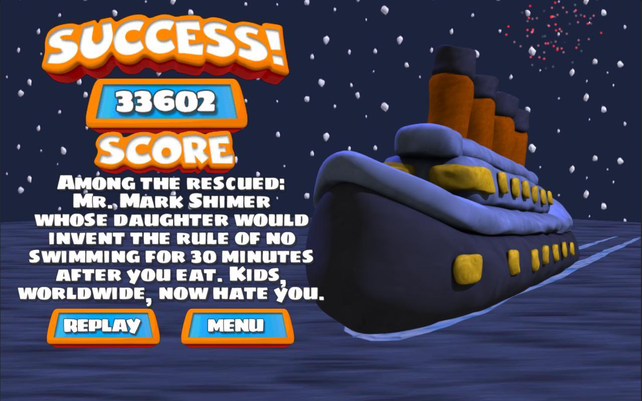 save the titanic game