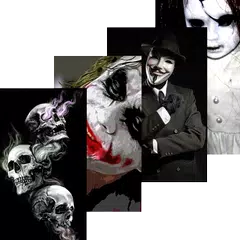 Scary Wallpapers Horror: Skull, Joker, Anonymous アプリダウンロード