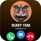 Tom Cat Scary talking Video Call + Chat simgesi