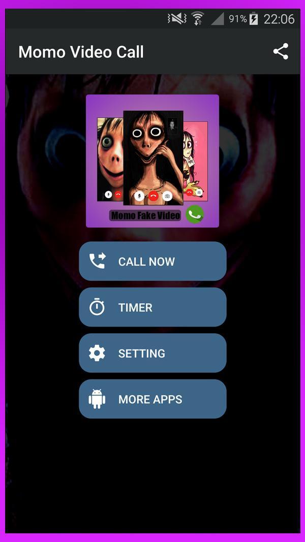 MOMO Fake Video Call Joke APK pour Android Télécharger