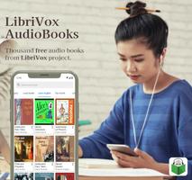 LibriVox: Audio bookshelf poster