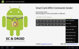 Smart Card APDU Command Sender Affiche