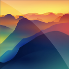 Mountain Haze Live Wallpaper أيقونة