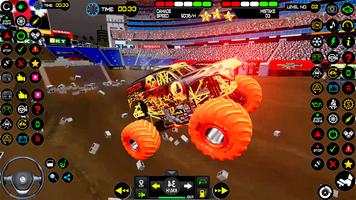 Crazy Monster Truck Stunt Game poster