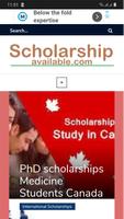 Scholarship Available Affiche