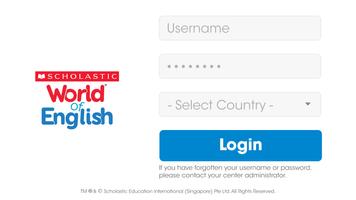 برنامه‌نما Scholastic World of English عکس از صفحه