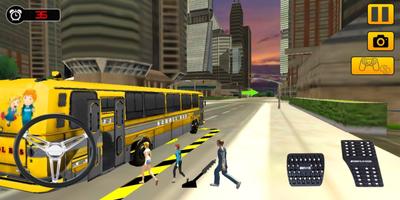 School Bus Driving：Bus Game capture d'écran 3