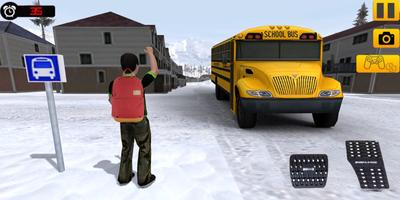 School Bus Driving：Bus Game Affiche