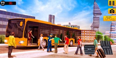 School Bus Driving：Bus Game ภาพหน้าจอ 1