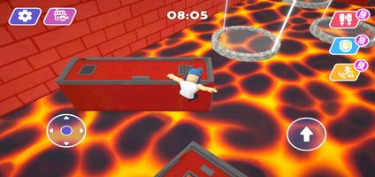 Obby Breakout: School Escape تصوير الشاشة 2