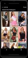 Sexy School Girls Wallpaper الملصق